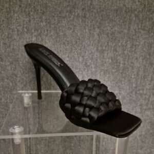 Black Heeled Sandals